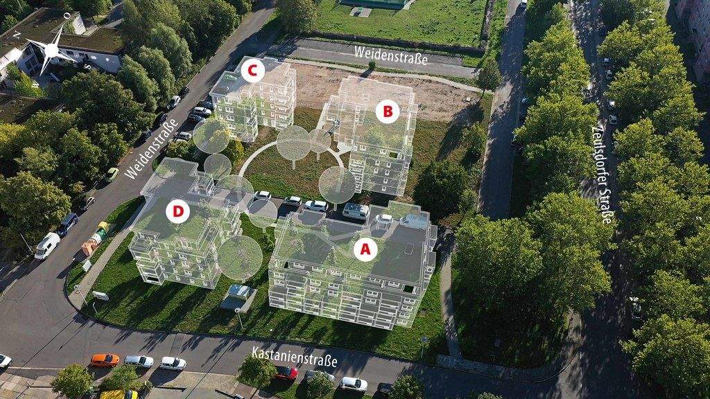 WohnPLUS-Apartments im WeidenCarré - Glücklich wohnen am Heeresberg 1 zimmer