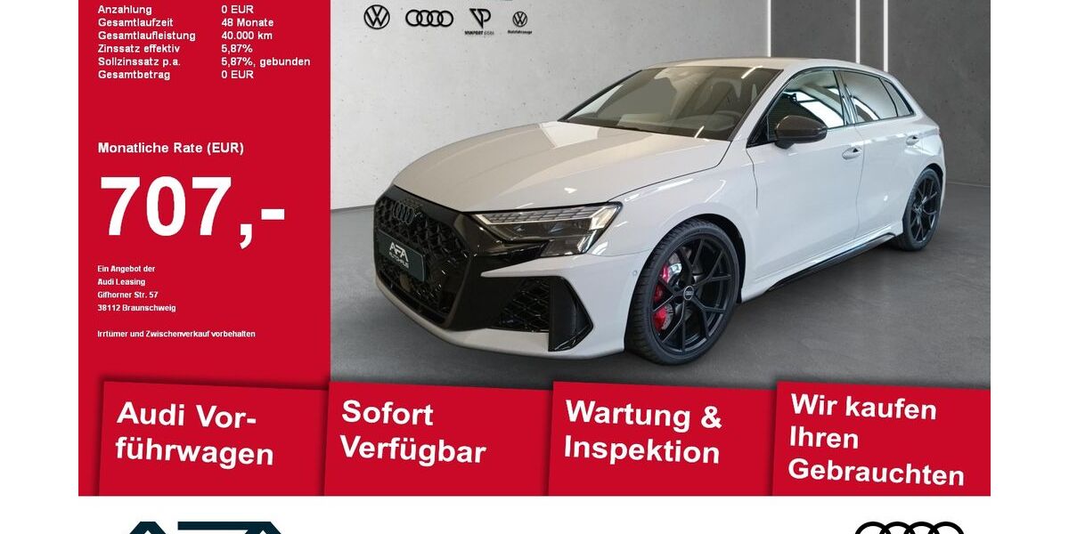 Audi RS3 4.826 km 65.888 &euro; Gera 07546