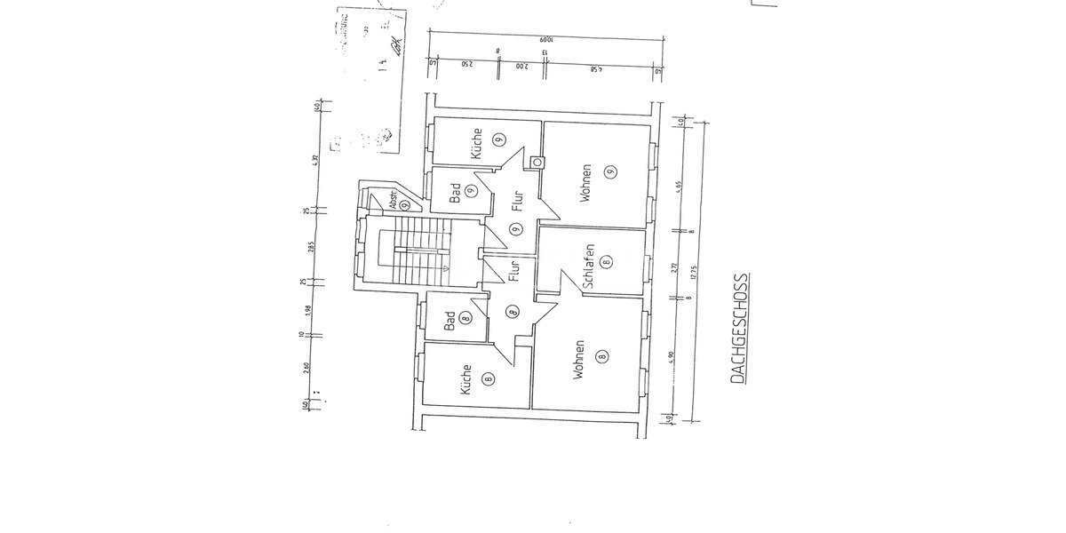 Etagenwohnung Gera Innenstadt - 2 Zimmer, 59 m&sup2;, 54.900&euro; | Angebot:26450422