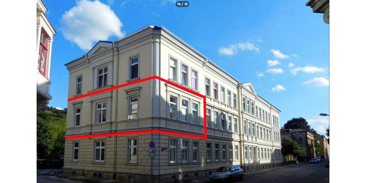 Etagenwohnung Greiz - 3 Zimmer, 90 m&sup2;, 450&euro; | Angebot:25127767