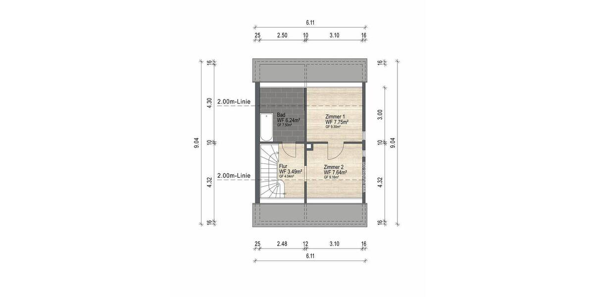 Doppelhaushälfte Eisenberg - 4 Zimmer, 78 m&sup2;, 87.700&euro; | Angebot:26851359