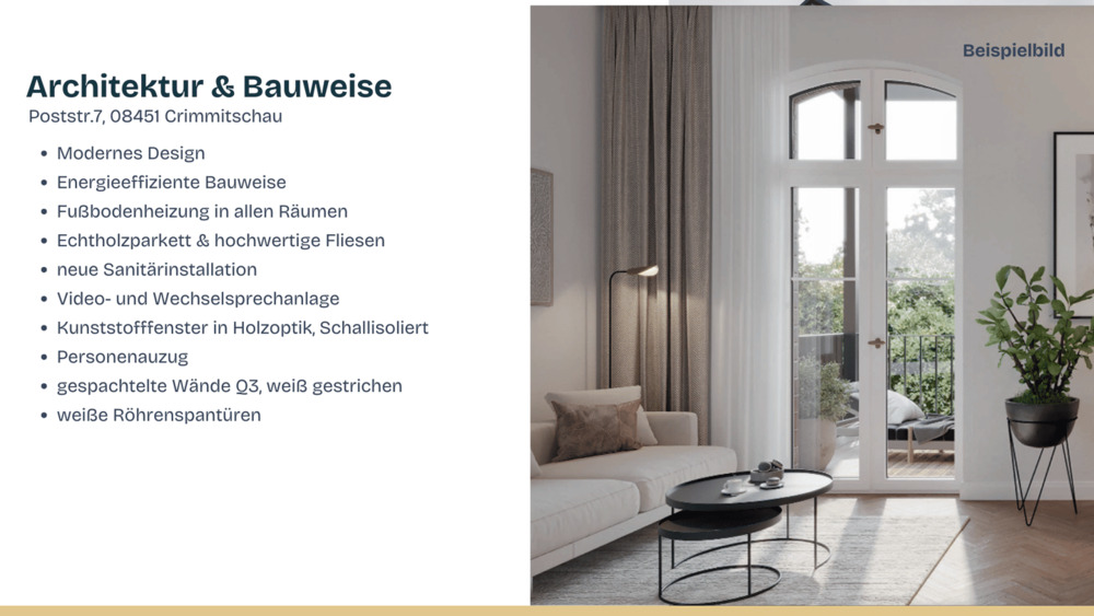Terrassenwohnung Crimmitschau - 4 Zimmer, 124 m&sup2;, 1.178&euro; | Angebot:26867264