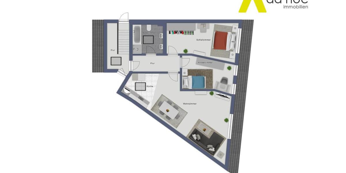 Großzügig WOHNEN... 3 zimmer