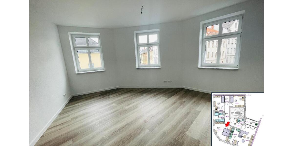 4 Raum Wohnung Gera 103m² Erstbezug 2025 saniert Energieklasse A 4 zimmer