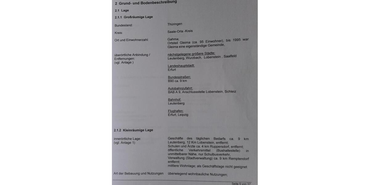Einfamilienhaus Osterfeld - 4 Zimmer, 118 m&sup2;, 18.000&euro; | Angebot:26888685