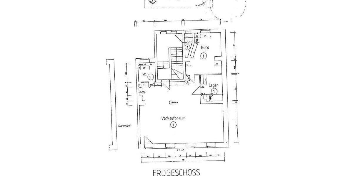 Gewerbeobjekt Gera Innenstadt - 2 Zimmer, 86 m&sup2;, 85.000&euro; | Angebot:25664626