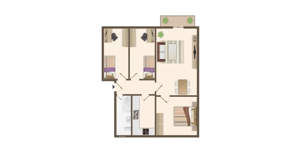 Sonnige 4 Raum Whg. mit Balkon in Gera-Langenberg! - Etagenwohnung Gera Langenberg | Angebot:26335683