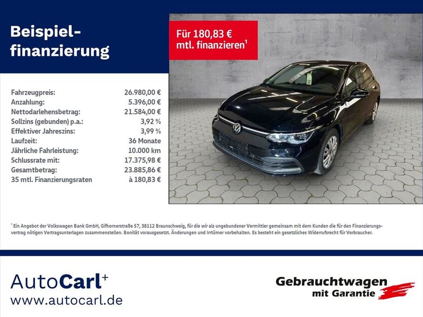 VW Golf 45.500 km 26.980 € Reichenbach 08468