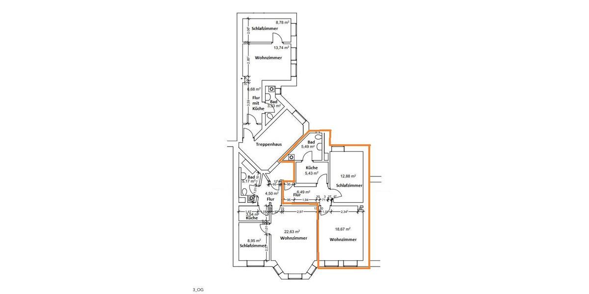 Schicke frisch sanierte 2- Raum Wohnung in der Innenstadt von Gera!!! - Etagenwohnung Gera Debschwitz | Angebot:26781773