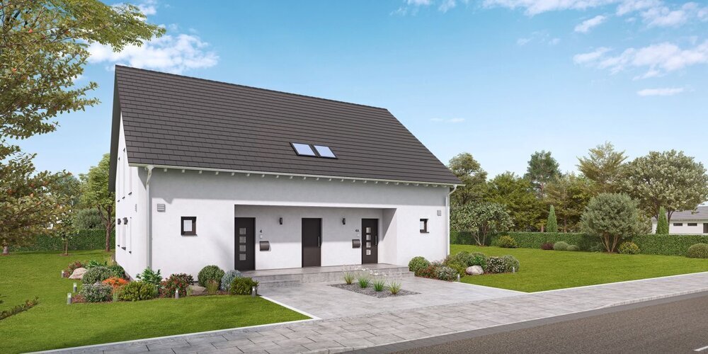 Besonderes Doppelhaus mit zwei schönen großen Wohnungen unter einem Dach