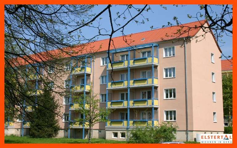 Etagenwohnung Gera Alt-Bieblach - 3 Zimmer, 65 m&sup2;, 447&euro; | Angebot:27286756