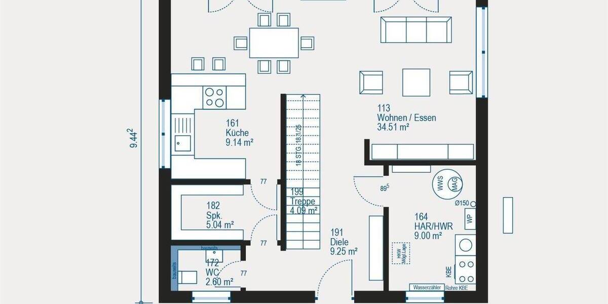 Einfamilienhaus Gera Bieblach-Ost - 5 Zimmer, 145 m&sup2;, 278.469&euro; | Angebot:26500189