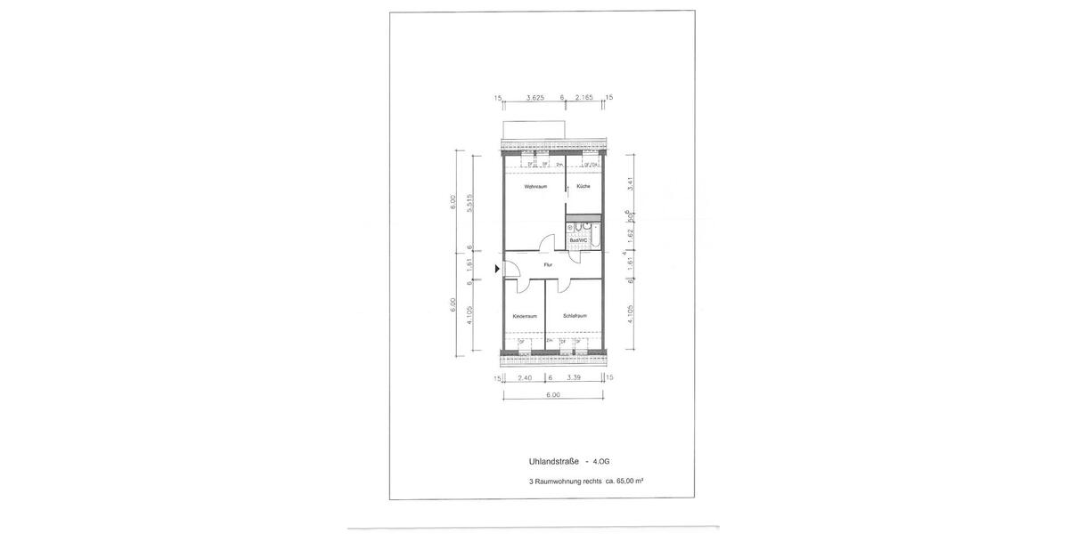 Dachgeschoßwohnung Gera - 3 Zimmer, 65 m&sup2;, 385&euro; | Angebot:26351072