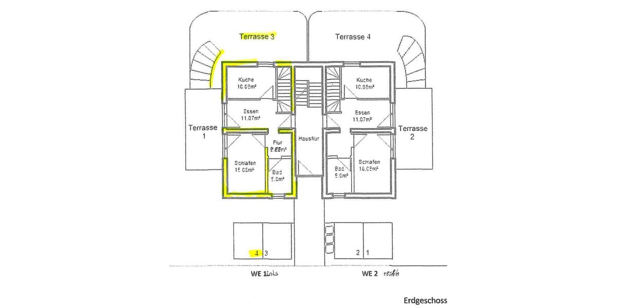Maisonettenwohnung Altenburg - 2 Zimmer, 74 m&sup2;, 510&euro; | Angebot:26270602
