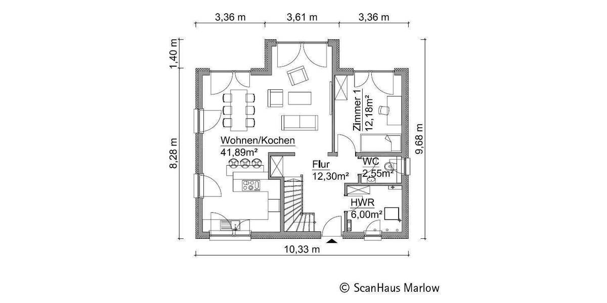 Einfamilienhaus Hermsdorf - 5 Zimmer, 144 m&sup2;, 516.750&euro; | Angebot:25693489