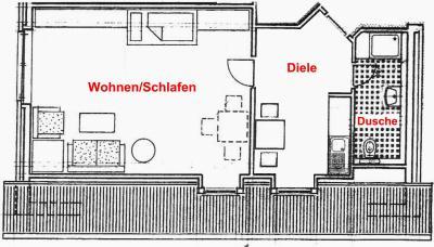 Schöne Apartmentwohnung in idyllischer, ruhiger Lage nahe Jena - Appartement Stadtroda | Angebot:27280639