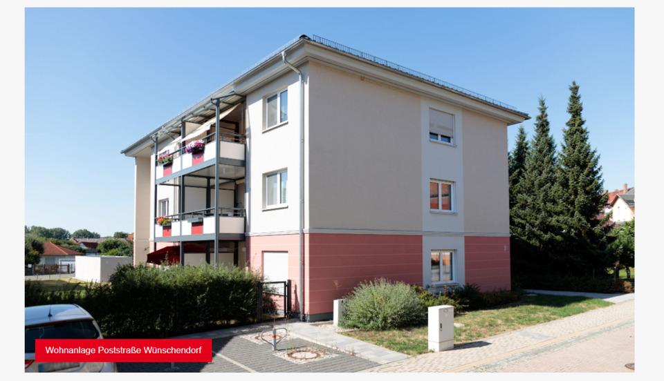 Terrassenwohnung Weida - 2 Zimmer, 55 m&sup2;, 464&euro; | Angebot:25901636