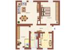 Etagenwohnung Elsteraue Profen - 3 Zimmer, 63 m&sup2;, 405&euro; | Angebot:26804195