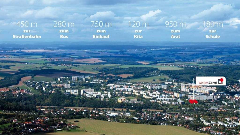 WohnPLUS-Apartments im WeidenCarré - Glücklich wohnen am Heeresberg 1 zimmer