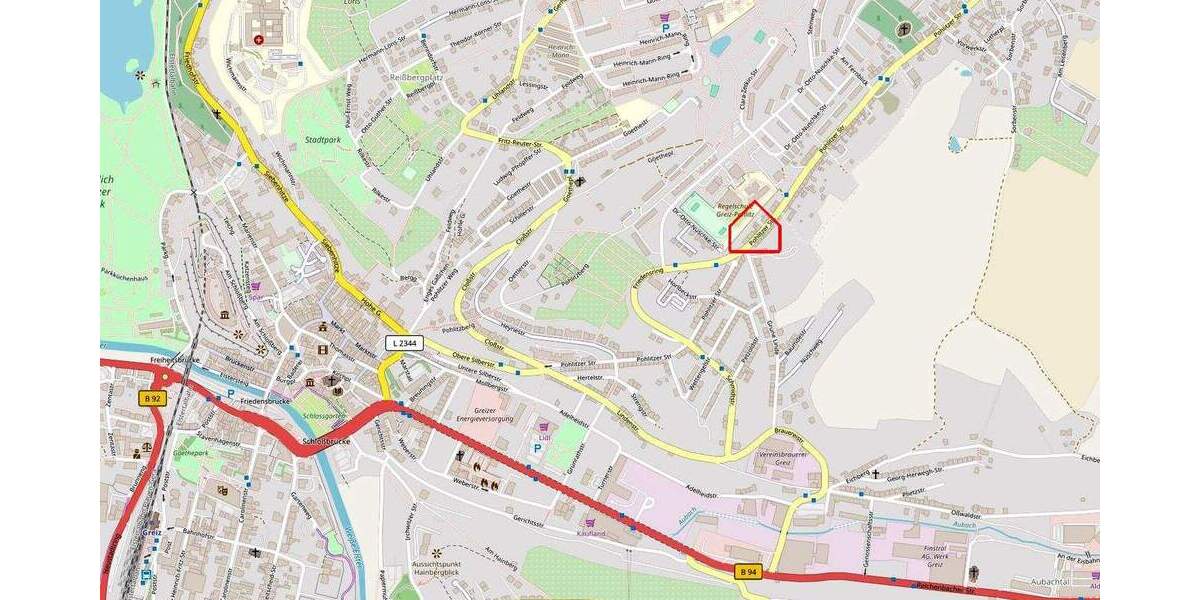 Etagenwohnung Greiz - 4 Zimmer, 84 m&sup2;, 420&euro; | Angebot:24268235