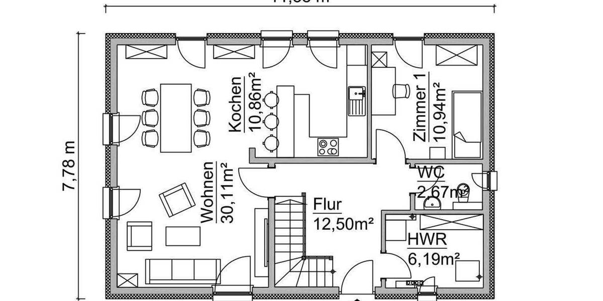 Einfamilienhaus Hermsdorf - 5 Zimmer, 141 m&sup2;, 420.360&euro; | Angebot:25693494