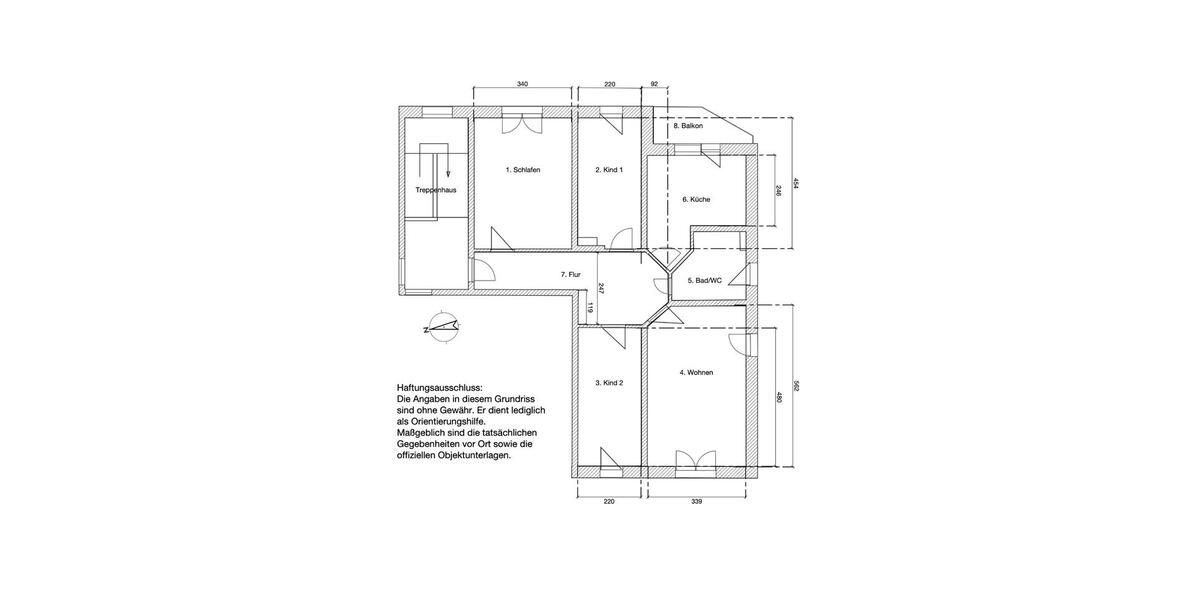 Etagenwohnung Weida - 4 Zimmer, 83 m&sup2;, 79.900&euro; | Angebot:26942154