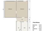 Etagenwohnung Gera Alt-Bieblach - 2 Zimmer, 49 m&sup2;, 286&euro; | Angebot:26672953