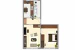 Etagenwohnung Altenburg Südost - 2 Zimmer, 46 m&sup2;, 275&euro; | Angebot:26919900