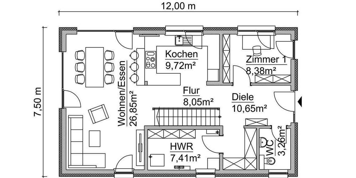 Einfamilienhaus Hermsdorf - 5 Zimmer, 141 m&sup2;, 424.560&euro; | Angebot:25738979