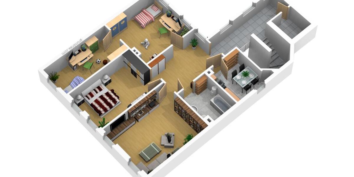 Modern sanierte 4 Raum-Wohnung mit Balkon und schickem Bad! - Etagenwohnung Gera Ostviertel | Angebot:26843943