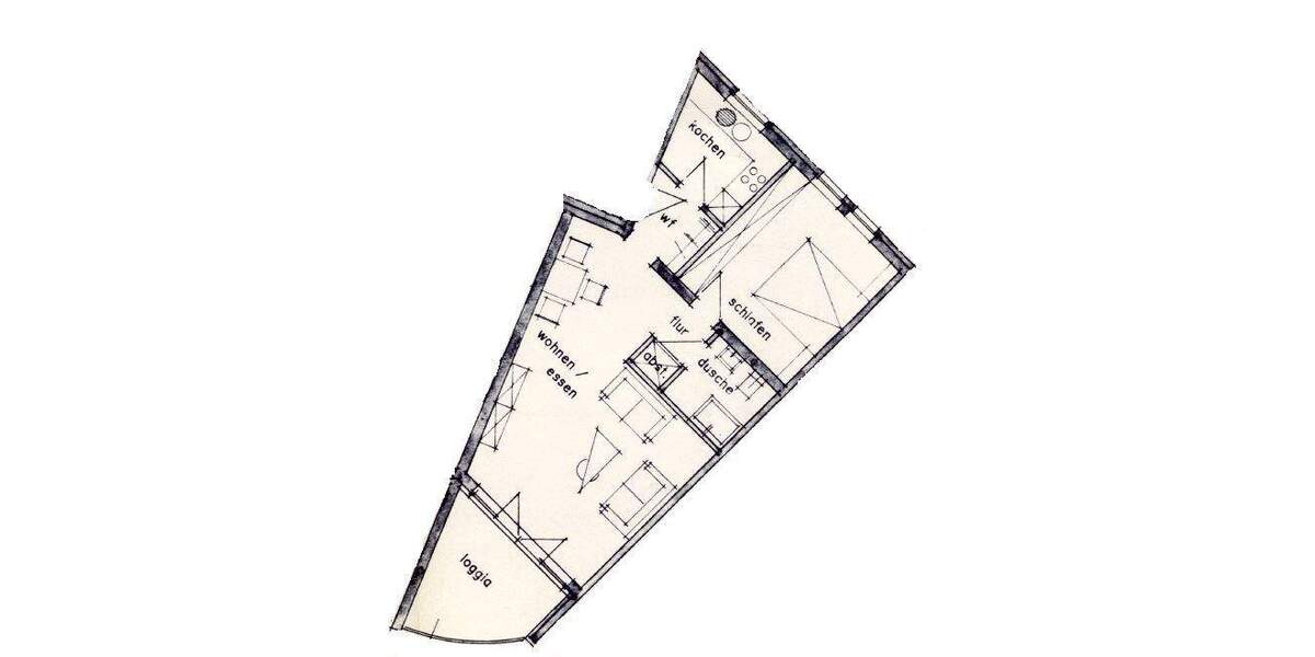Renovierte 2-Raumwohnung mit Balkon und Einbauküche in Eisenberg 2 zimmer
