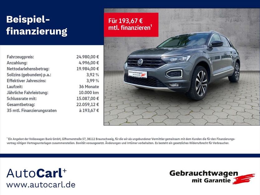 VW T-Roc 34.950 km 24.980 € Reichenbach 08468