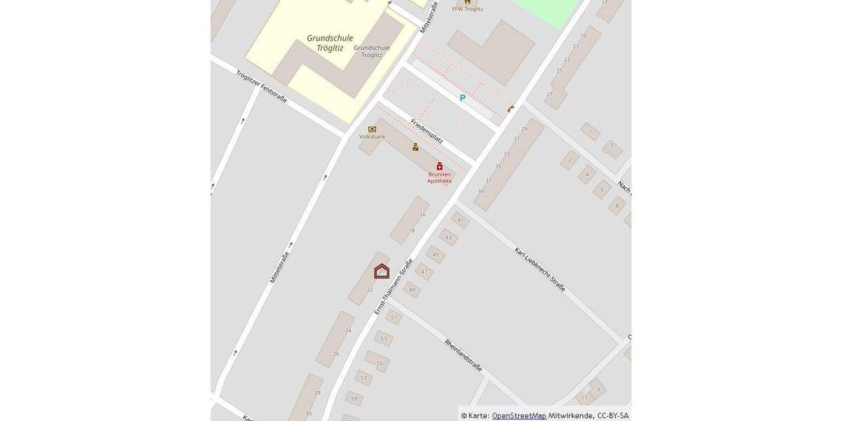 Etagenwohnung Elsteraue Tröglitz - 4 Zimmer, 70 m&sup2;, 450&euro; | Angebot:25697609