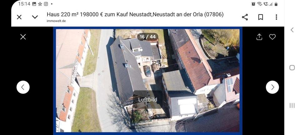 Einfamilienhaus Neustadt an der Orla - 10 Zimmer, 233 m&sup2;, 174.000&euro; | Angebot:26786990