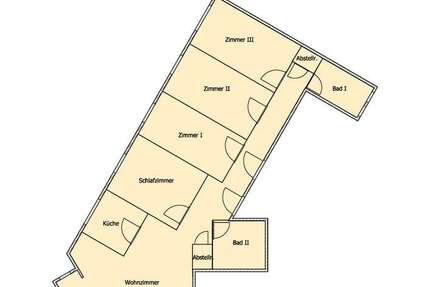Wohnung Meerane Crotenlaide - 5 Zimmer, 114 m&sup2;, 650&euro; | Angebot:26014582