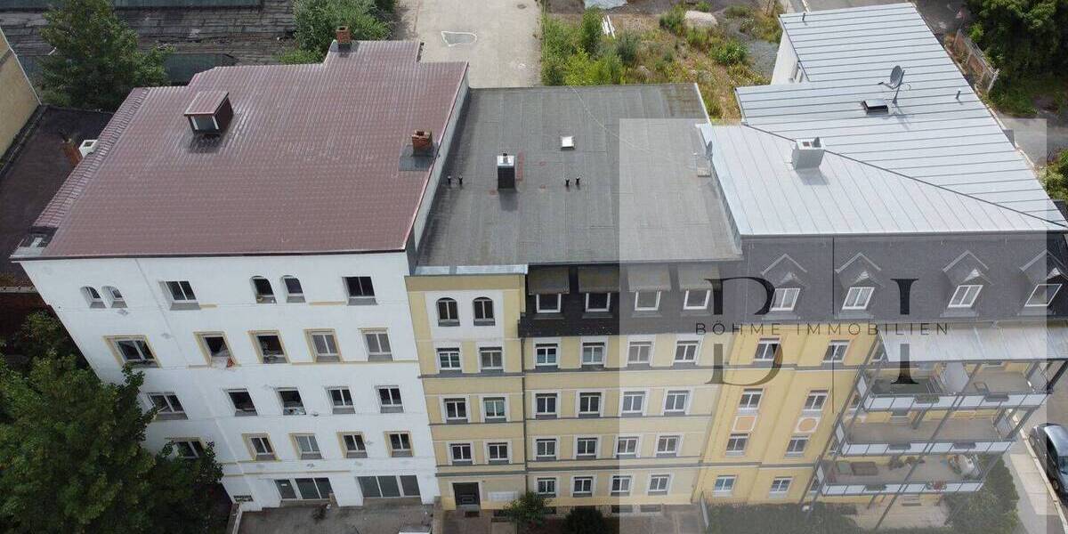 Etagenwohnung Gera Innenstadt - 2 Zimmer, 52 m&sup2;, 350&euro; | Angebot:26273818