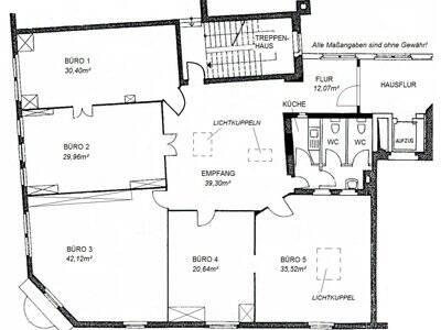 Gewerbeobjekt Gera Innenstadt - 5 Zimmer, 1.112&euro; | Angebot:25749197