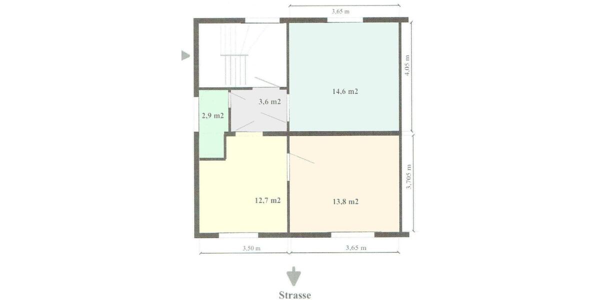 Etagenwohnung Altenburg - 2 Zimmer, 48 m&sup2;, 250&euro; | Angebot:26482464
