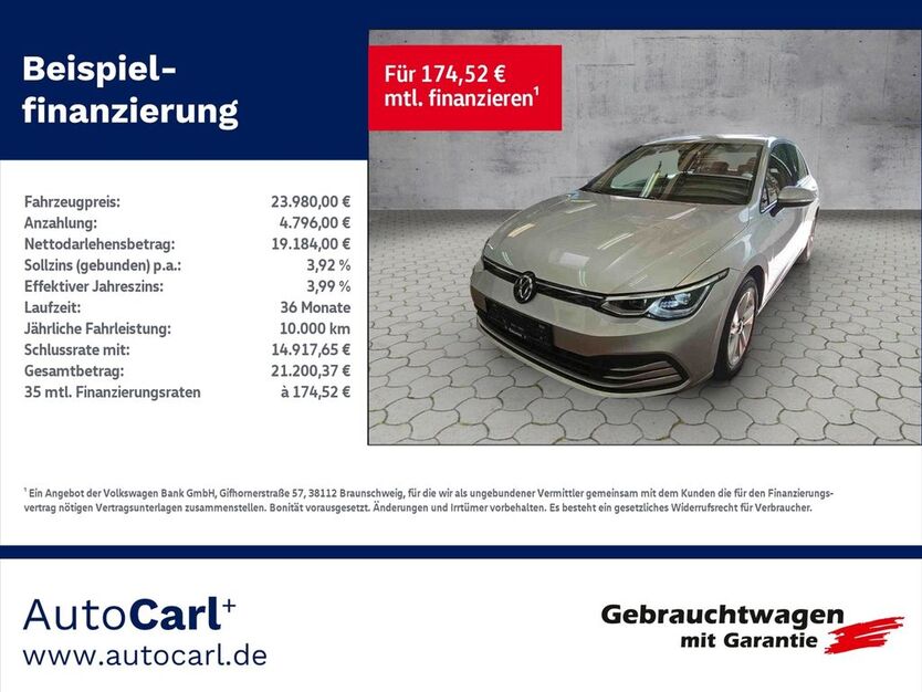 VW Golf 34.800 km 23.980 € Reichenbach 08468