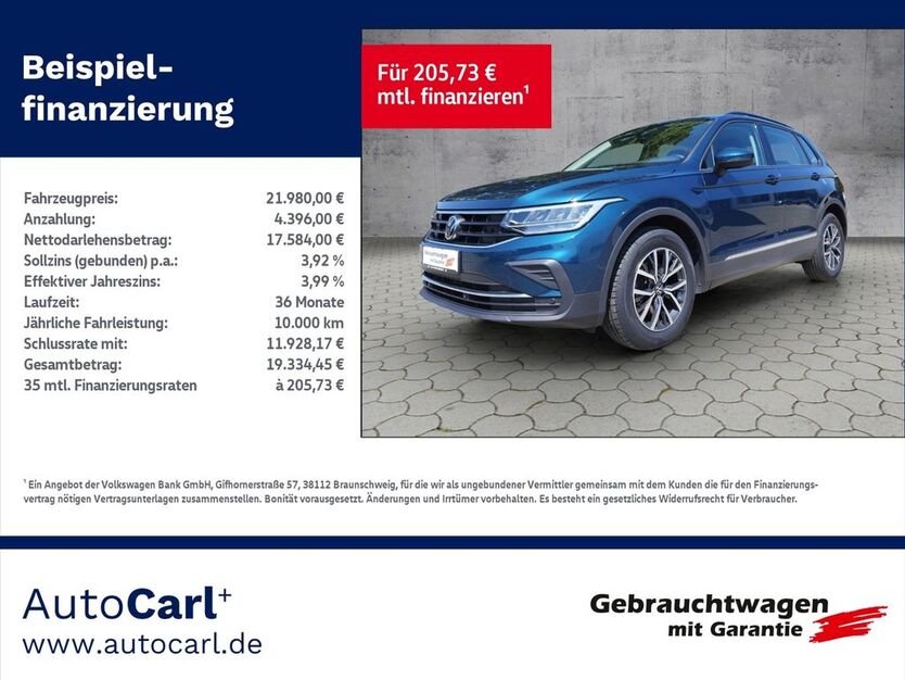 VW Tiguan 116.900 km 21.980 € Reichenbach 08468