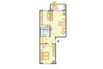 Etagenwohnung Gera Bieblach-Ost - 2 Zimmer, 55 m&sup2;, 310&euro; | Angebot:26820367