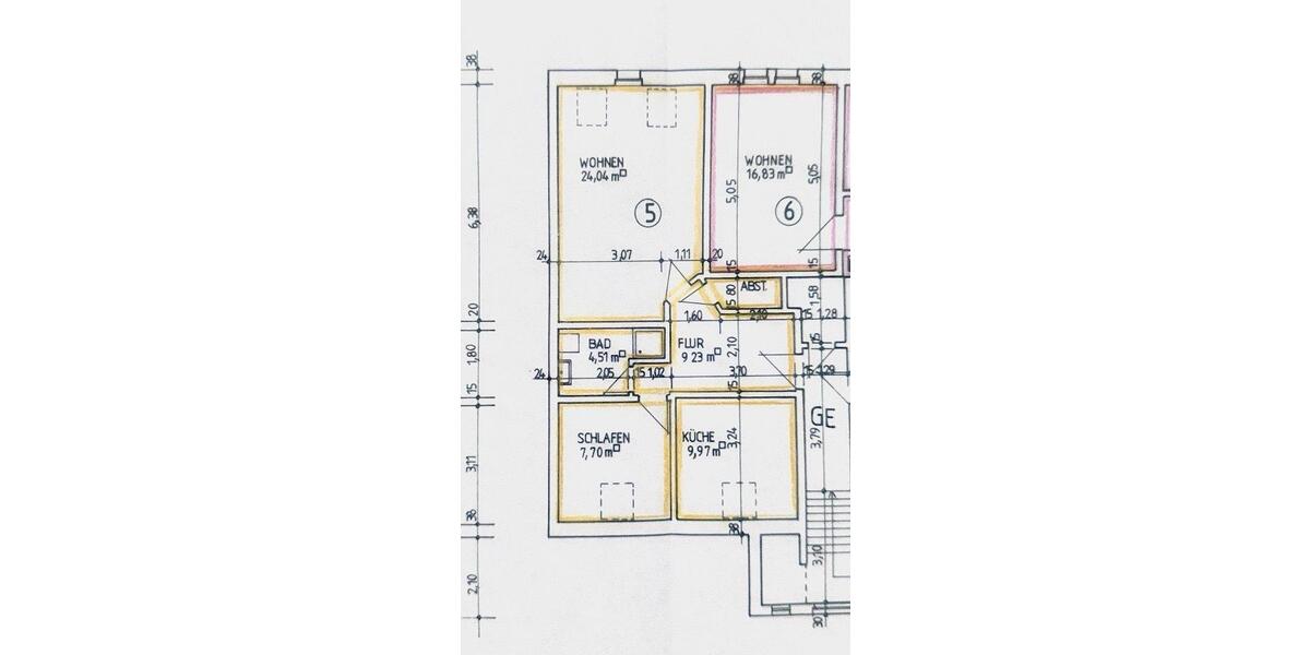 Dachgeschoßwohnung Meuselwitz - 2 Zimmer, 56 m&sup2;, 335&euro; | Angebot:26581987