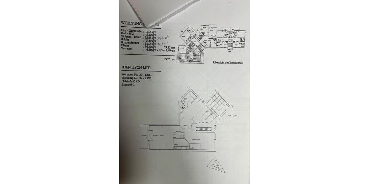 Hochparterre Gera Alt-Bieblach - 3 Zimmer, 83 m&sup2;, 165.000&euro; | Angebot:26588585