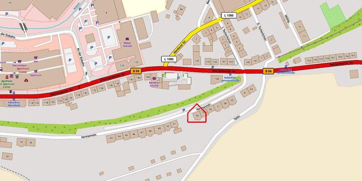 Etagenwohnung Greiz - 2 Zimmer, 40 m&sup2;, 230&euro; | Angebot:24450666