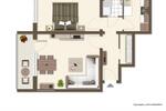 Etagenwohnung Gera Alt-Bieblach - 2 Zimmer, 55 m&sup2;, 489&euro; | Angebot:26534028