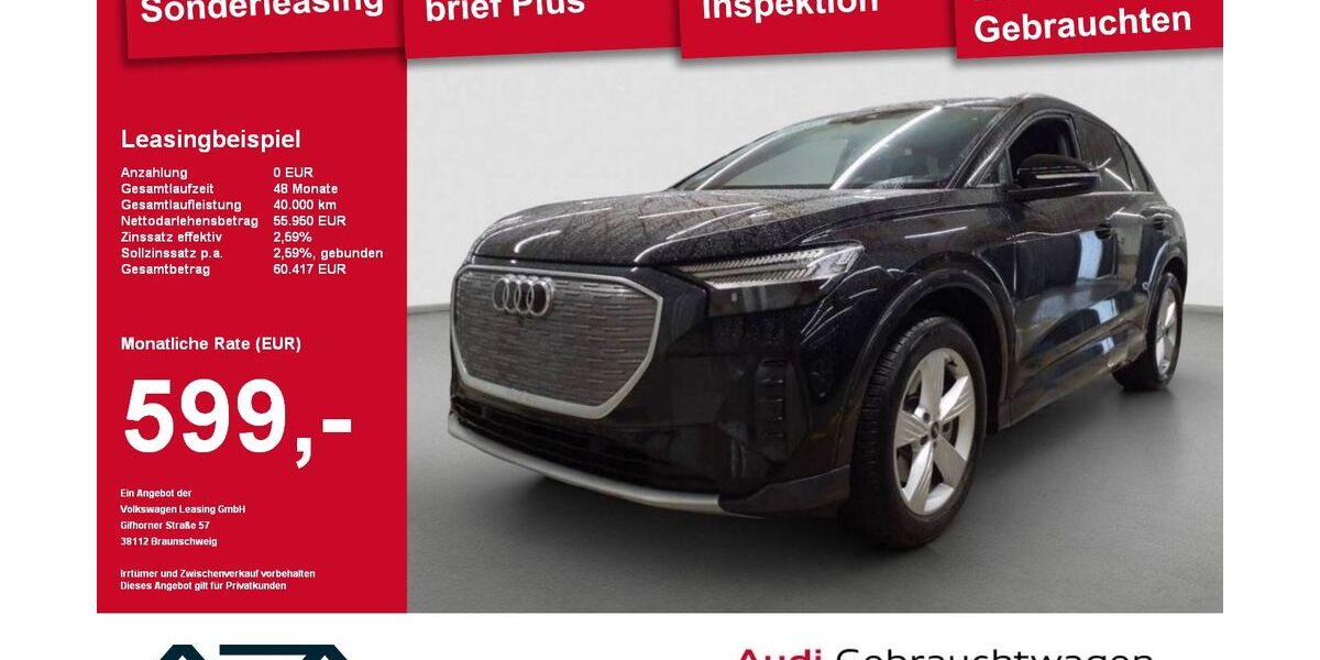 Audi Q4 e-tron 4.966 km 55.750 € Gera 07546