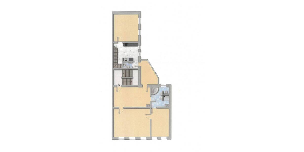 Etagenwohnung Gera Innenstadt - 4 Zimmer, 152 m&sup2;, 890&euro; | Angebot:26824943