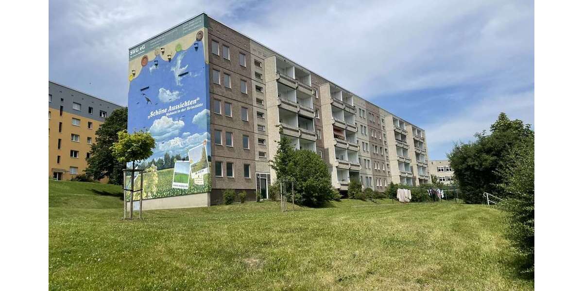 Praktische 2 Zimmer-Wohnung mit Balkon und Einbauküche - Appartement Schmölln | Angebot:26204265