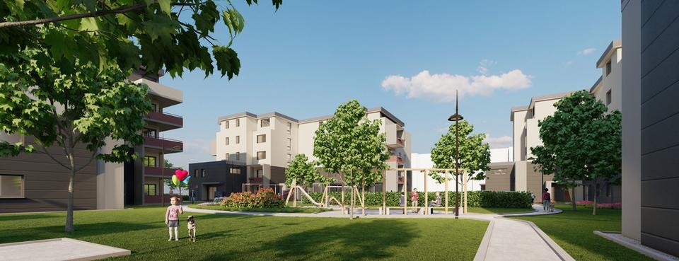 Barrierefreie 4-Raum-Wohnung im Neubau 4 zimmer