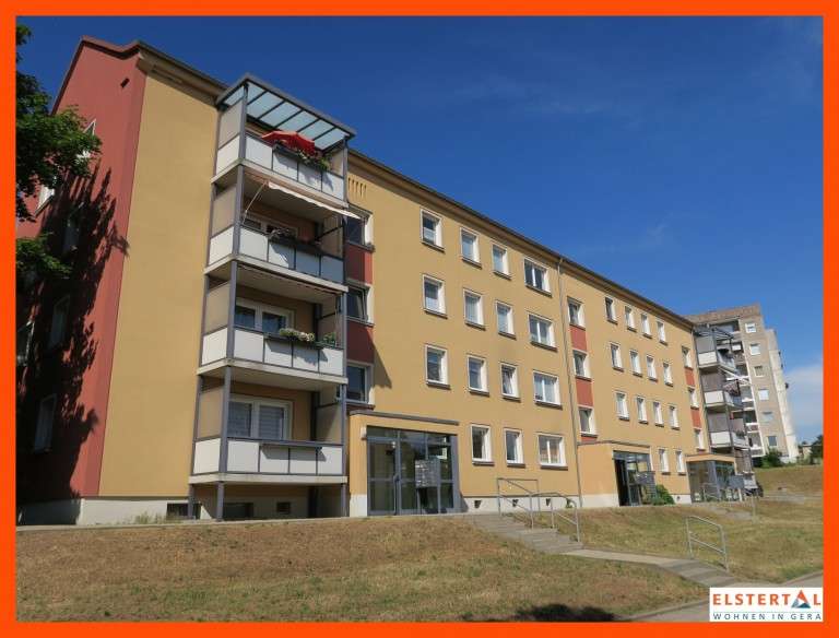 Etagenwohnung Gera Alt-Bieblach - 2 Zimmer, 50 m&sup2;, 375&euro; | Angebot:27271806